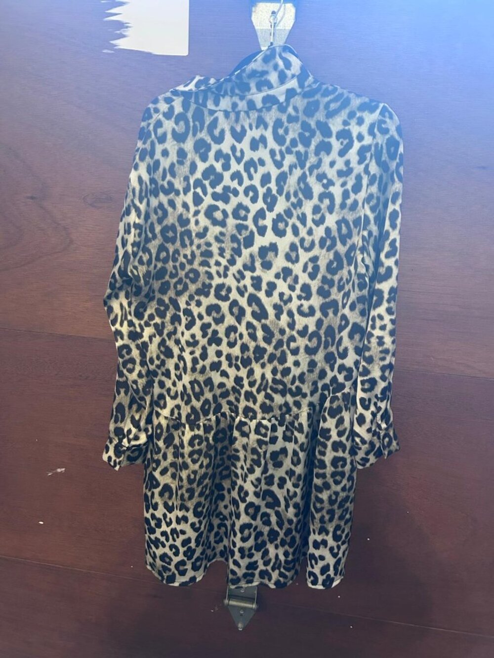 Leopard print tunic